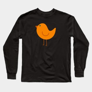 Cute Mid Mod Birdie Long Sleeve T-Shirt